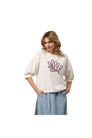 Co Woman LEAF 63020 h-off white