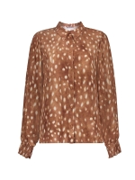 Geisha blouse 000735 Camel