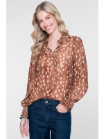 Geisha blouse 000735 Camel