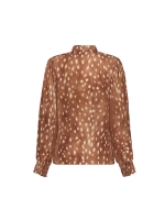 Geisha blouse 000735 Camel