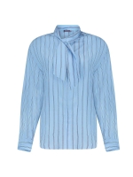 Geisha blouse 00625 Blue