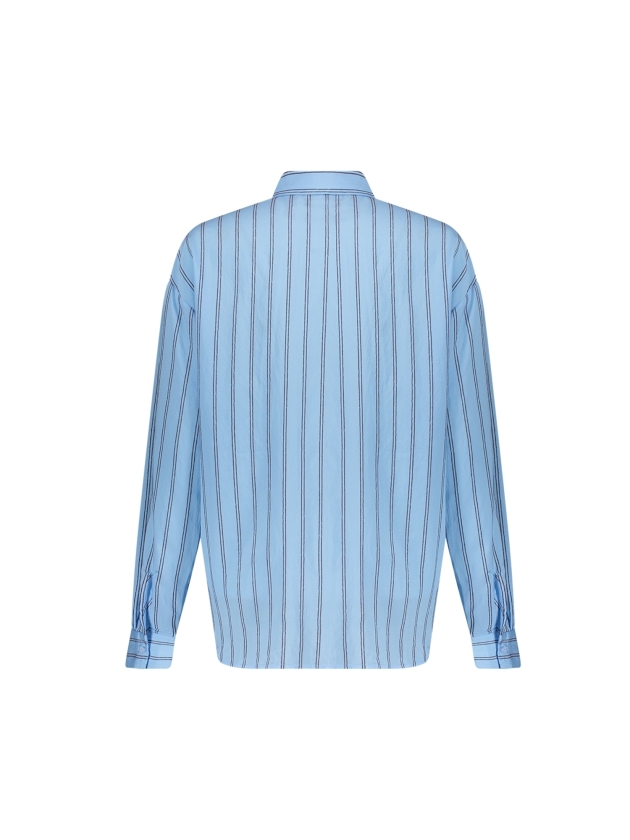 Geisha blouse 00625 Blue