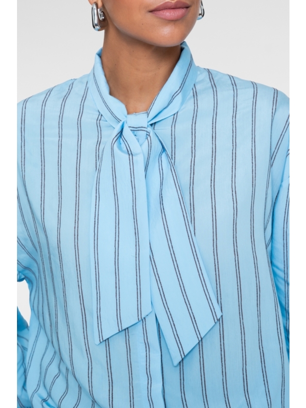 Geisha blouse 00625 Blue