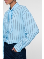 Geisha blouse 00625 Blue