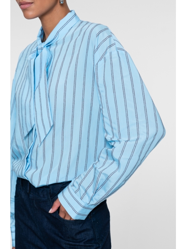 Geisha blouse 00625 Blue