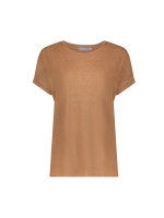 Geisha T-shirt sparkle 000735 Camel
