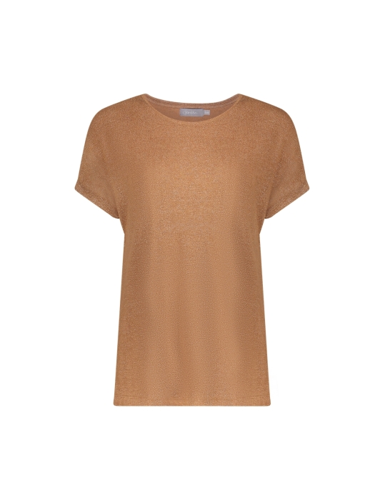 Geisha T-shirt sparkle 000735 Camel
