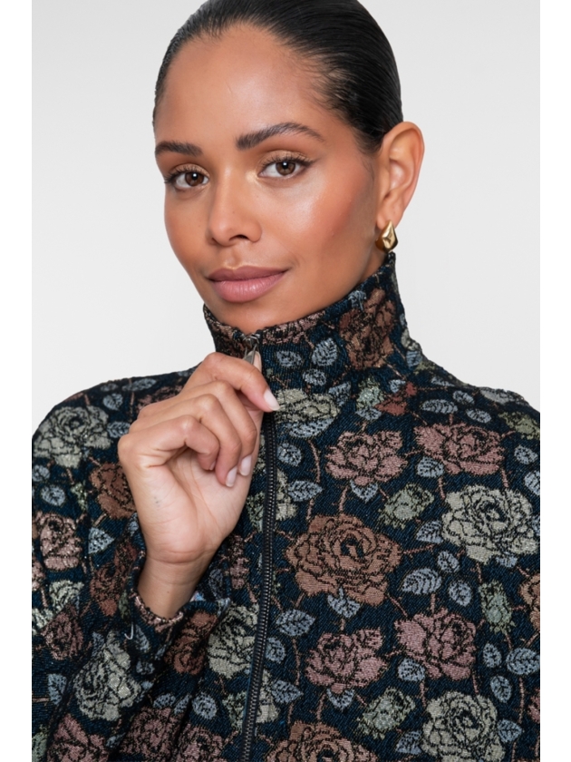 Geisha jacket 00685 Dark blue