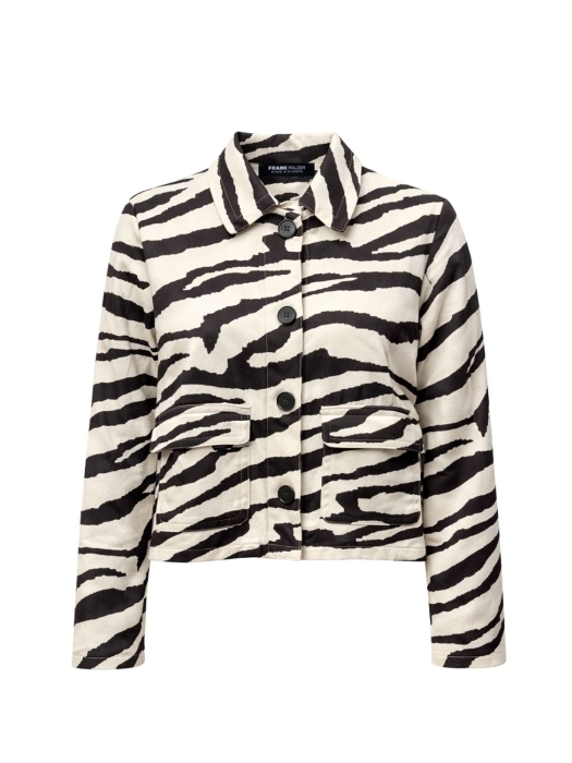 Frank Walder W61Jacke 505/099 Black print