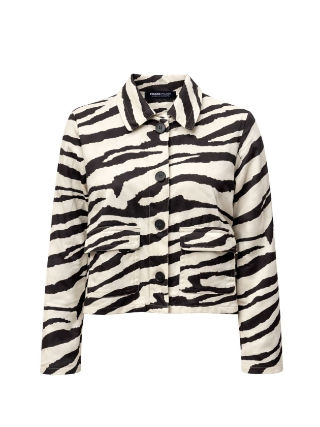Frank Walder W61Jacke 505/099 Black print