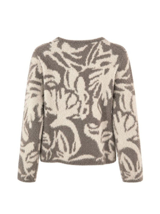 Frank Walder W61Strick 035/084 Beige/bro print