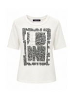 Frank Walder W62Top/TShirt 616/090 White print