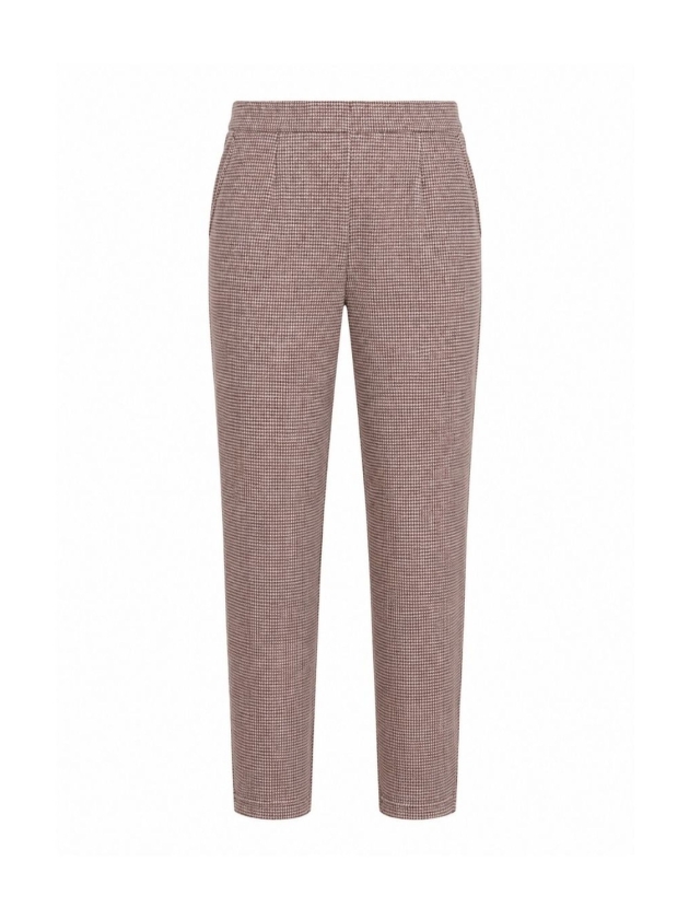 Frank Walder W62Hose 021/089 Beige/bro print