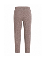 Frank Walder W62Hose 021/089 Beige/bro print