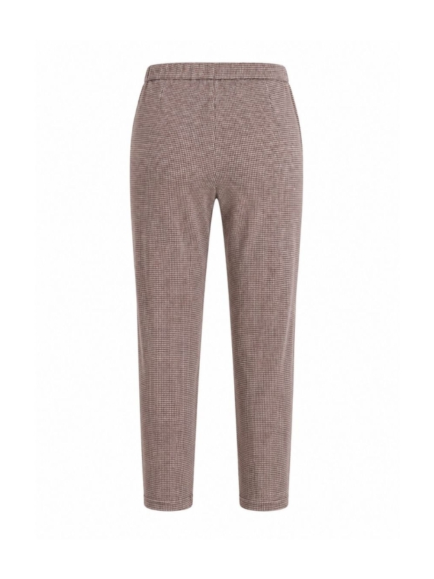 Frank Walder W62Hose 021/089 Beige/bro print