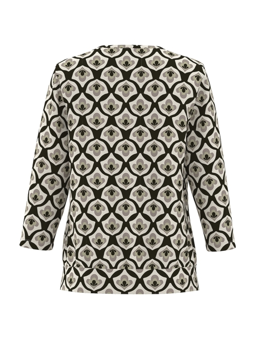Frank Walder NOSBlusenshirts 504/070 Green print