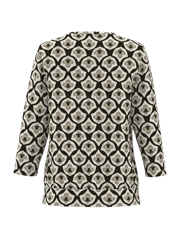 Frank Walder NOSBlusenshirts 504/070 Green print