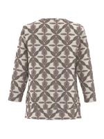 Frank Walder NOSBlusenshirts 669/031 Red print