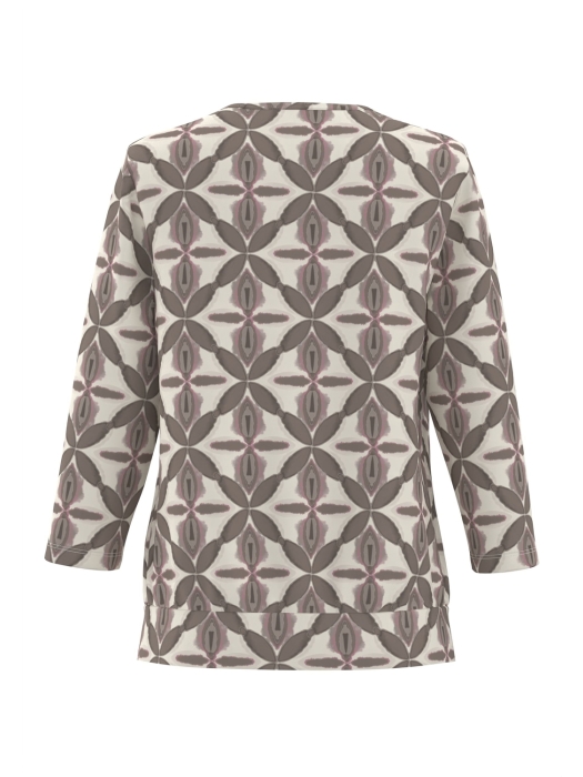 Frank Walder NOSBlusenshirts 669/031 Red print
