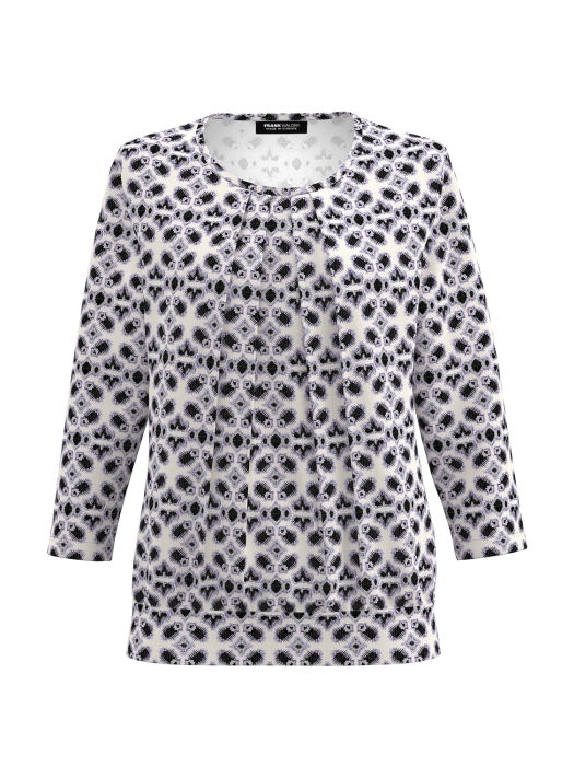 Frank Walder NOSBlusenshirts 577/046 Lila print
