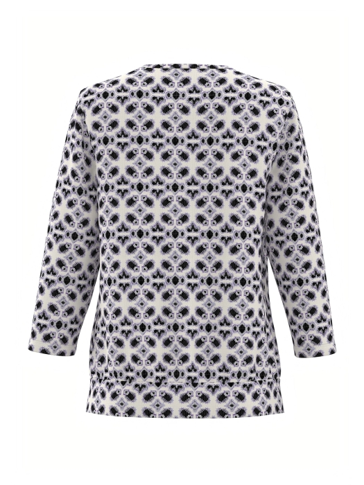 Frank Walder NOSBlusenshirts 577/046 Lila print