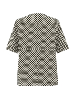 Frank Walder NOSBlusenshirts 594/087 Beige/brown print