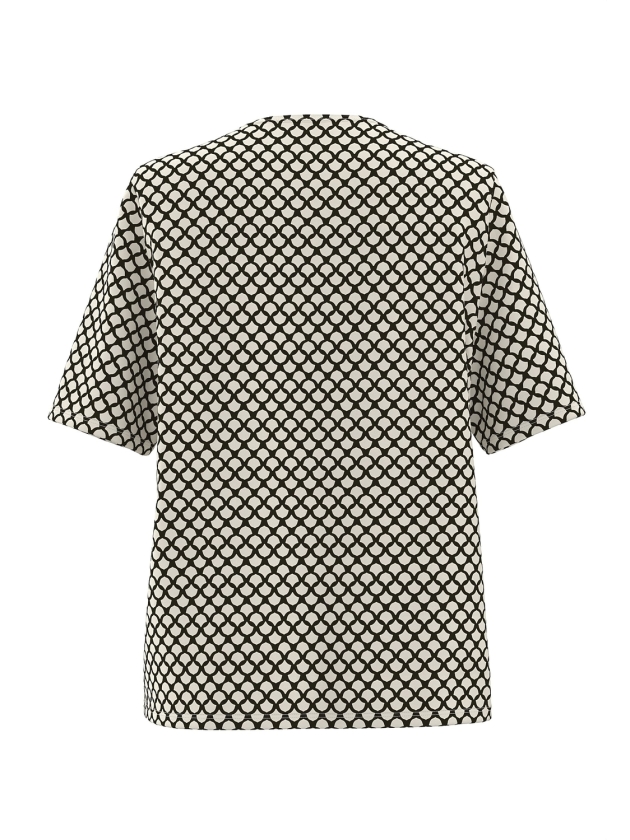 Frank Walder NOSBlusenshirts 594/087 Beige/brown print