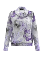 Frank Walder NOSTop/TShirt 655/046 Lila print