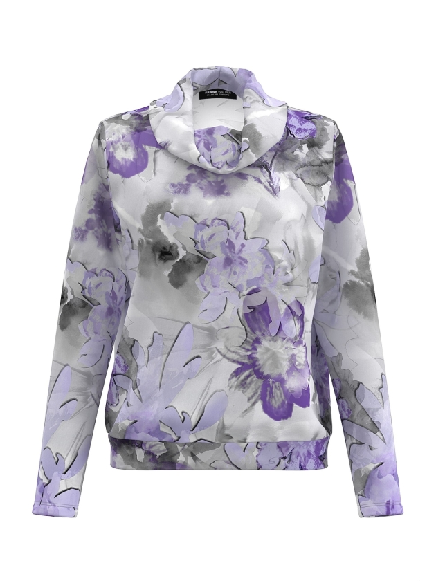 Frank Walder NOSTop/TShirt 655/046 Lila print