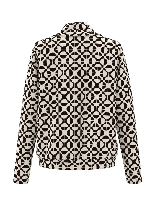 Frank Walder NOSTop/TShirt 550/089 Beige bro print
