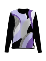 Frank Walder NOSBlusenshirts 657/046 Lila print