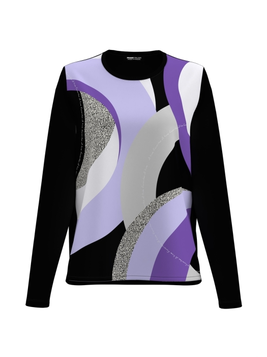 Frank Walder NOSBlusenshirts 657/046 Lila print