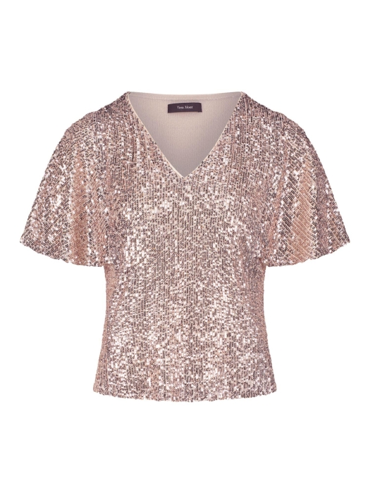 Vera Mont Shirt Kurz 1/2 Arm 1829 Cream/gold