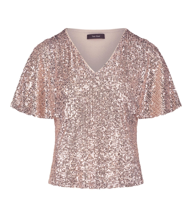 Vera Mont Shirt Kurz 1/2 Arm 1829 Cream/gold
