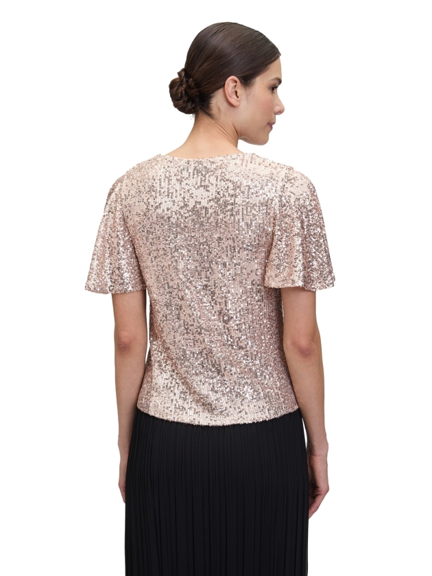 Vera Mont Shirt Kurz 1/2 Arm 1829 Cream/gold
