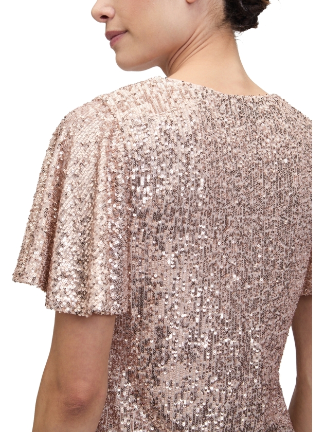 Vera Mont Shirt Kurz 1/2 Arm 1829 Cream/gold