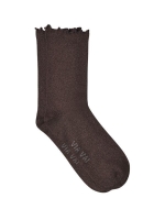 Via Vai Sokken 1393 Bruin glitter old
