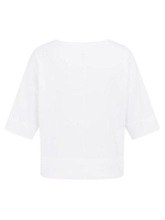 Yaya Boothals oversized fijngebreid 00000 Pure white