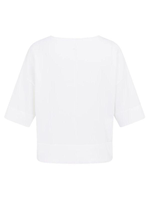 Yaya Boothals oversized fijngebreid 00000 Pure white