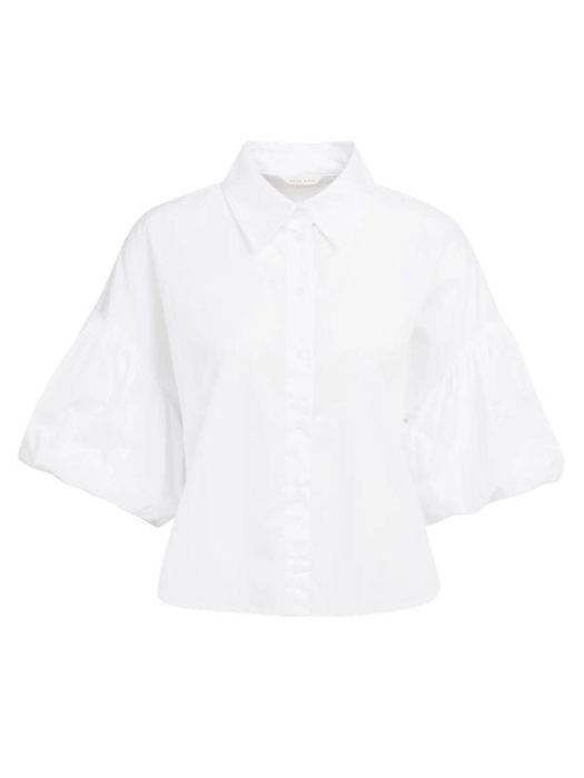 Yaya Blouse met volumineuze ballonm 00000 Pure white
