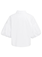 Yaya Blouse met volumineuze ballonm 00000 Pure white