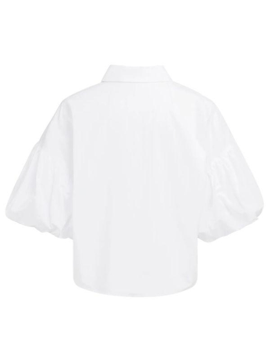 Yaya Blouse met volumineuze ballonm 00000 Pure white