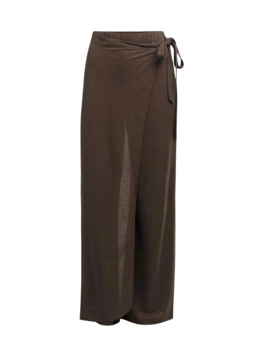 Yaya Jerseybroek met wijd model en 99074 Aubergine purple
