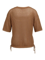 Yaya Trui met korte mouw en structu  foxtrot brown