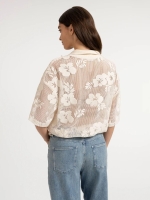 Yaya Jasje in gehaakte stijl 99079 beige