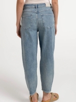 Yaya Denim broek mid blue denim