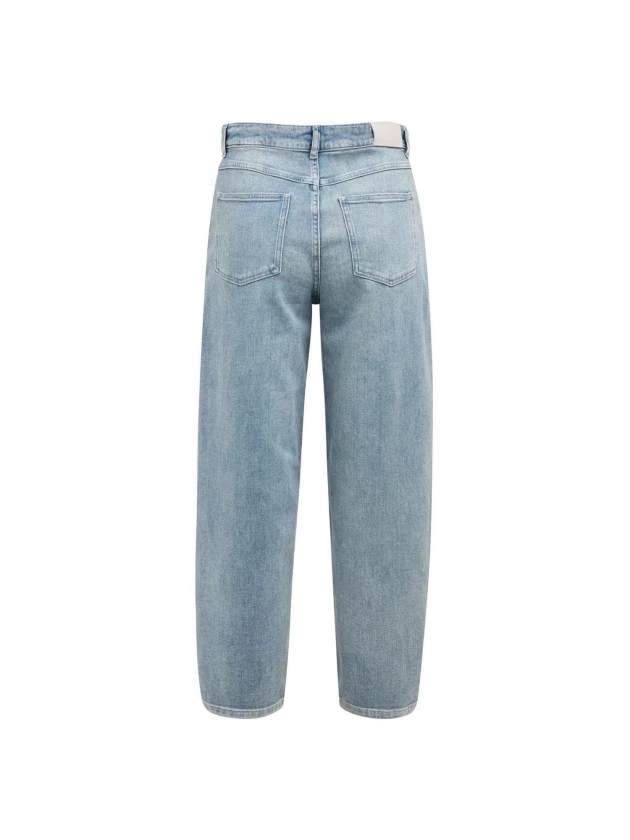 Yaya Denim broek mid blue denim