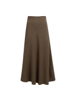 Yaya Maxirok in A-lijn van geweven slate black brown
