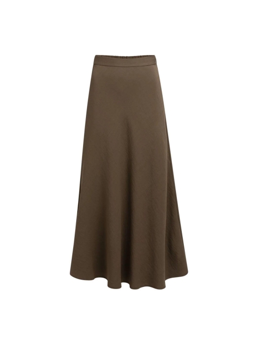 Yaya Maxirok in A-lijn van geweven slate black brown