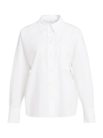 Yaya Losvallend katoenen overhemd 00000 Pure white